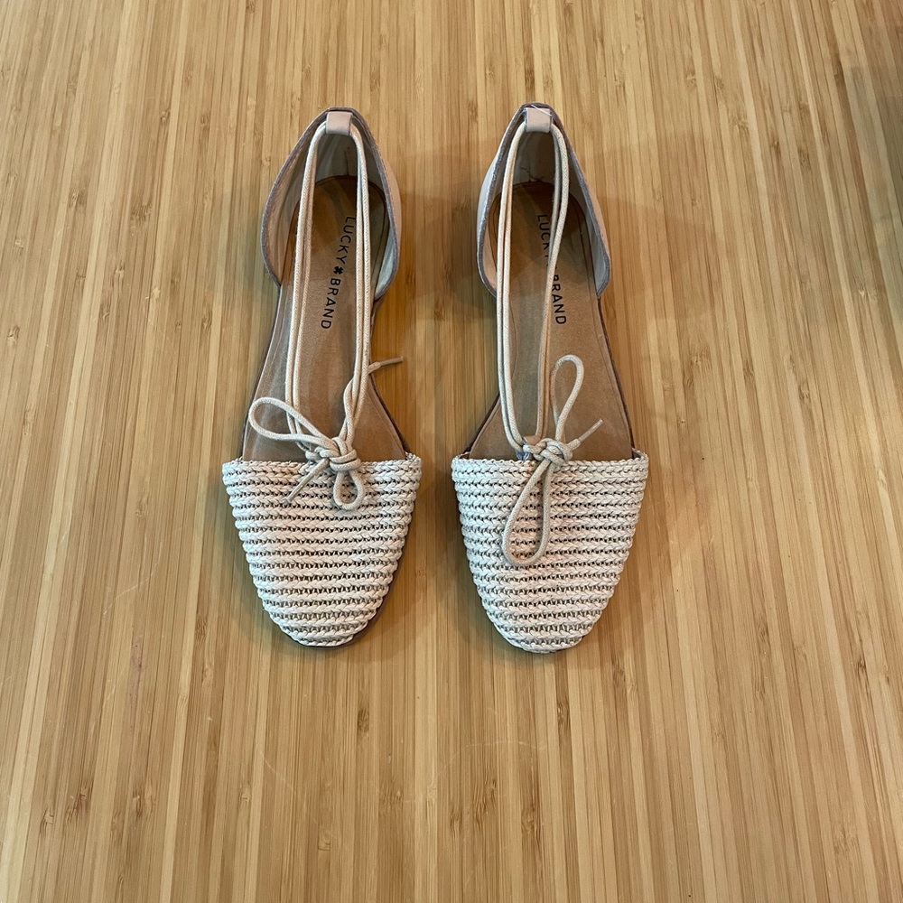 Lucky Brand Raffia Sandals